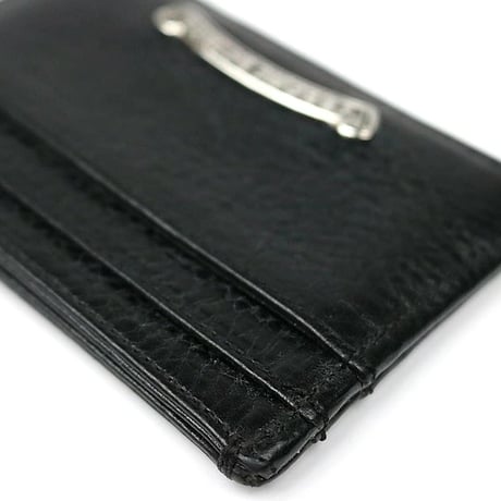 Chrome Hearts Double-Sided Scroll Label Card Case #104907