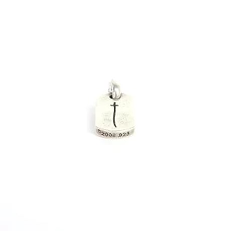 Chrome Hearts RS Cross Tiny Dogtag Pendant Top #19967