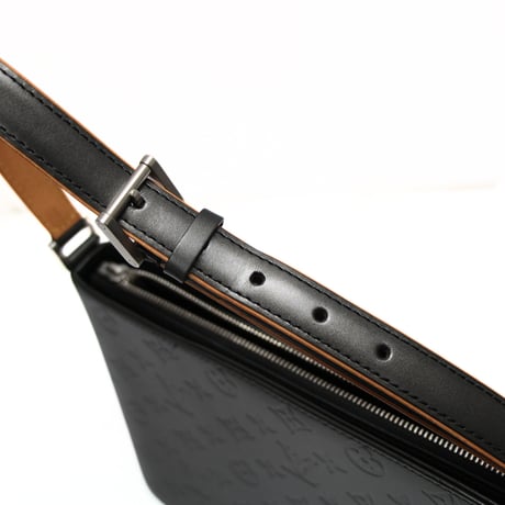 Louis Vuitton Alston Shoulder Bag Monogram Mat Dark Gray M55122 #76595