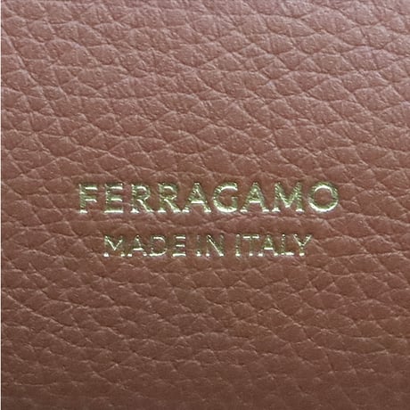 Salvatore Ferragamo Medium Studio Soft Bag Leather Cognac Brown #19554