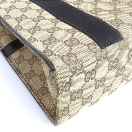 GUCCI Handbag GG Canvas Brown #19821