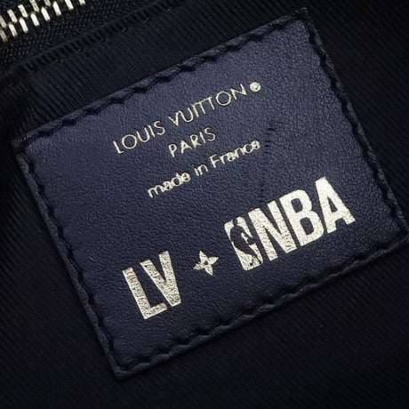 Louis Vuitton x NBA Cloakroom Dopp Kit Bag Monogram Taurillon Leather Blue M21106 #19847