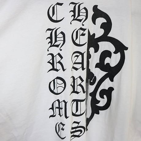 Chrome Hearts Vine Dagger Vertical Logo T-Shirt #31580