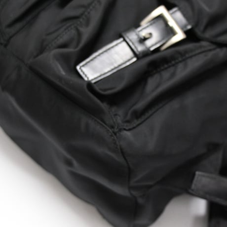 PRADA Backpack Nylon Black #76061