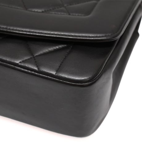 CHANEL Diana 22 Small Flap Bag Quilted Lambskin Black ＃76527