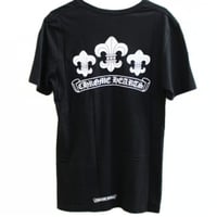 Chrome Hearts V-Neck BS Fleur T-Shirt #31944