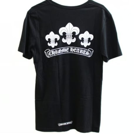 Chrome Hearts V-Neck BS Fleur T-Shirt #31944