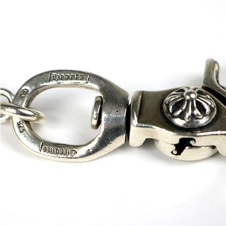 【2,399,900】 Chrome Hearts Extra Long #1 Crossball Wallet Chain with 2 Clips #104947