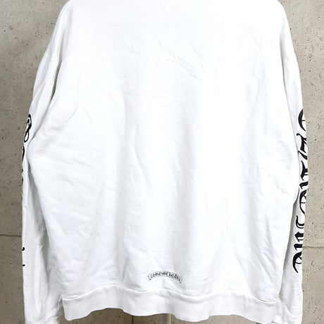 Chrome Hearts Neck & Arm Logo Crewneck Sweatshirt #32009