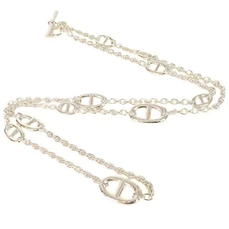 HERMES Farandole Necklace 80 Sterling Silver 925 ＃20264