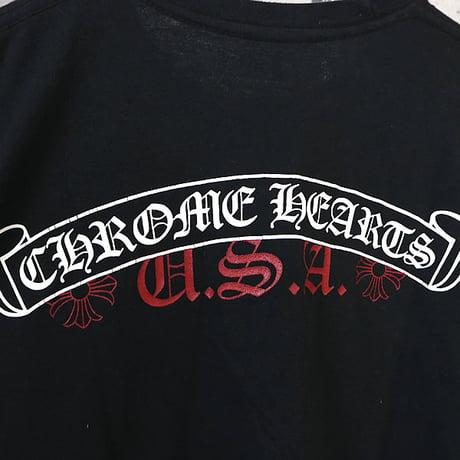 Chrome Hearts Scroll Label USA Pocket T-Shirt #31710