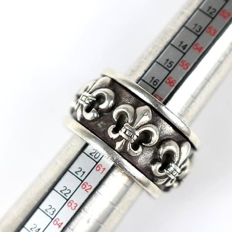 Chrome Hearts BS Fleur spinner Ring #31561