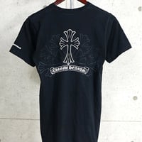 Chrome Hearts CH Cross Scroll Label T-Shirt #104682