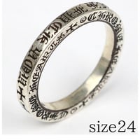Chrome Hearts Spacer [FUCK YOU] 3mm Ring #32185