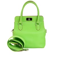 HERMES Toolbox 20 Handbag Swift Leather Apple Green #19978
