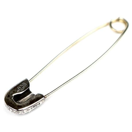 Chrome Hearts Safety Pin Large 1P Diamond Charm #104226