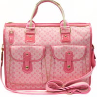 Rare! Louis Vuitton Sac Mary Kate 48H Messenger Bag Monogram Mini Lin Pink M92932 #76411