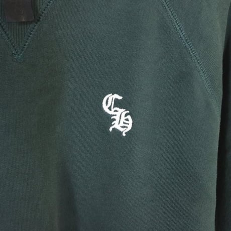Chrome Hearts SLO RIDE CH Embroidered Short Sleeve Sweatshirt #31726