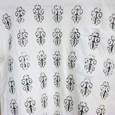 Chrome Hearts Old Vintage Vine Dagger Print T-Shirt #104164