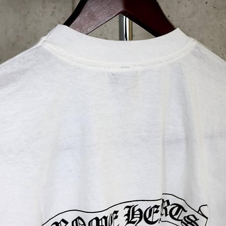 Chrome Hearts Old Scroll Label Logo Print T-Shirt #31592