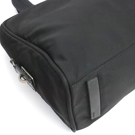 PRADA Handbag Tessuto Nylon Black ＃19524