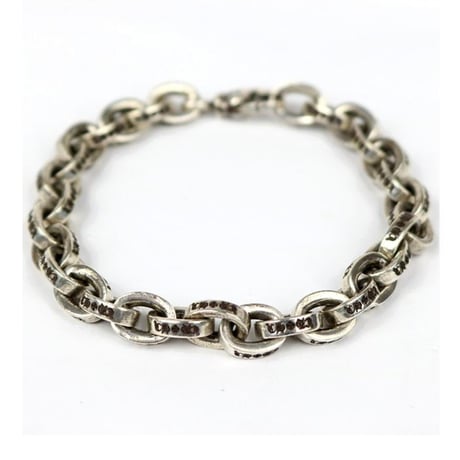 Chrome Hearts Large Paper Chain Bracelet 8Inches #104578