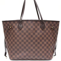 Louis Vuitton Neverfull MM Tote Bag Damier Canvas N41358 #75344