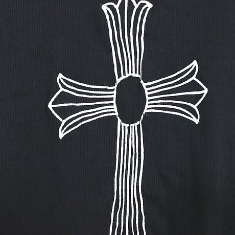 Chrome Hearts Vintage "FUCK YOU" Large Cross Print Tank Top #104312