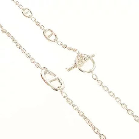 HERMES Farandole Necklace 80 Sterling Silver 925 ＃20264