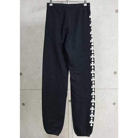Chrome Hearts Cross Scroll Label CH Logo Print Sweatpants #104702