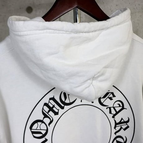 Chrome Hearts Horseshoe Floral Cross Sleeve Zip Up Hoodie #103729