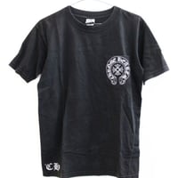 Chrome Hearts Vintage Scroll Label Star CH Plus T-Shirt #32092