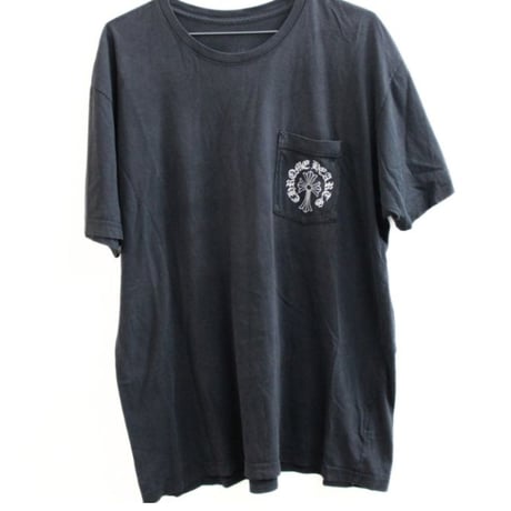 Chrome Hearts Pocket T-Shirt with Back Logo Print #32045