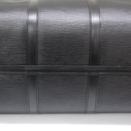 Louis Vuitton Keepall 50 Boston Bag Epi Leather Black M42962 #75285