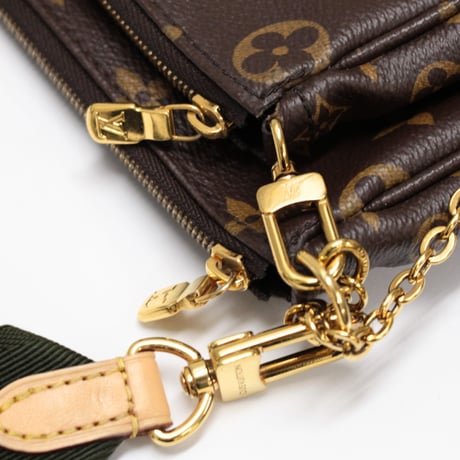 Louis Vuitton Multi Pochette Accessoires Handbag Monogram Canvas Khaki M44813 #76077