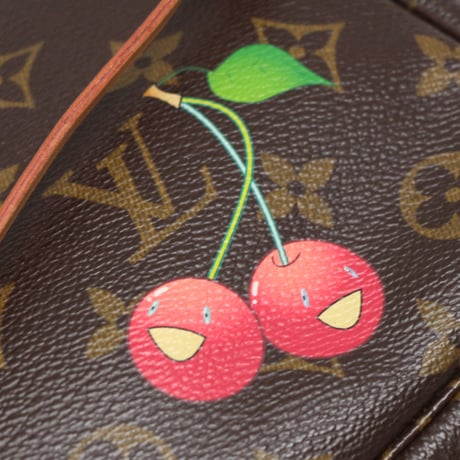 Louis Vuitton x Murakami Pochette Accessory Pouch Monogram Cherry M95008 #76081