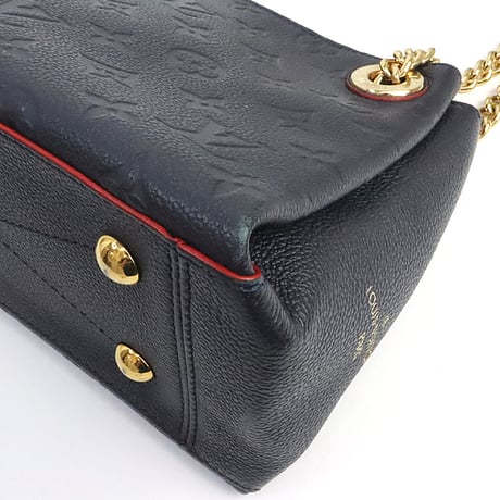 Louis Vuitton Surene BB Shoulder Bag Monogram Empreinte Marine Rouge M43750 #19503