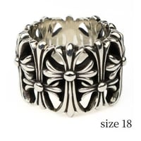 Chrome Hearts Cemetery Cross Ring #104708