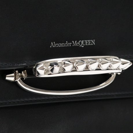 Alexander McQueen Brand-New The Story 2way Shoulder Bag Black #32232