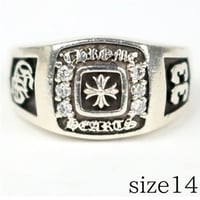 Chrome Hearts Champion Pave Diamond Small Ring #104920