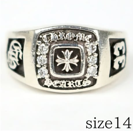 Chrome Hearts Champion Pave Diamond Small Ring #104920