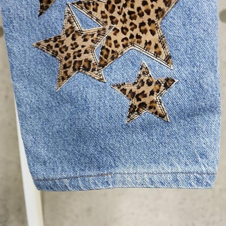 Chrome Hearts Levi's Brand New U VNTG Leopard Strar Denim Pants 29inches #30838