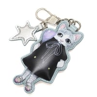 GUCCI x YUKO HIGUCHI Cat Bag Charm GG Supreme＃76384