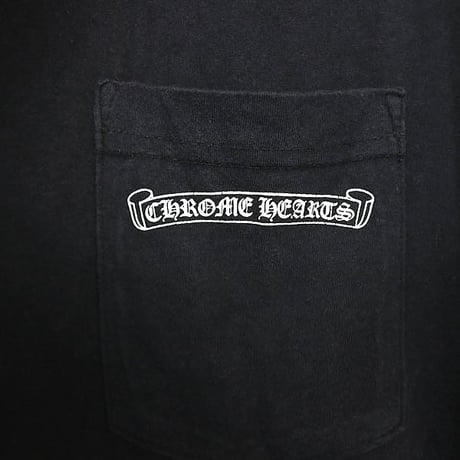 Chrome Hearts Arch Logo Print Pocket T-Shirt #104113