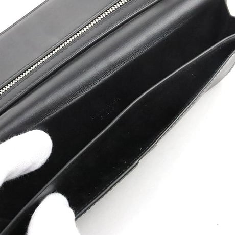 Berluti Santal Scritto Calligraphy Leather Zip Long Wallet #31958