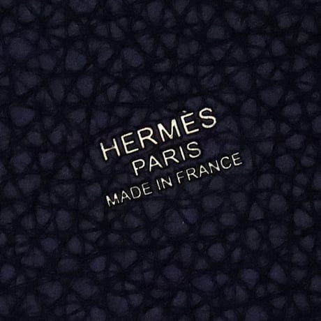 HERMES Picotin Lock MM Handbag Taurillon Clemence Leather Black #19871