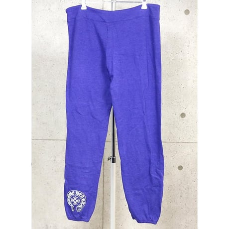Chrome Hearts Horseshoe Logo Sweatpants Blue #31322