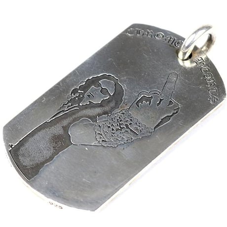 Chrome Hearts Richard Stark American Flag Large Dog Tag Pendant #103888