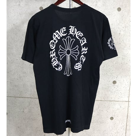 Chrome Hearts Neck Logo CH Cross Pocket T-Shirt #31936