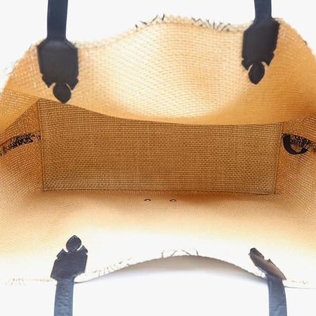 Chrome Hearts Brand New Multi Logo Straw Beach Bag #30869